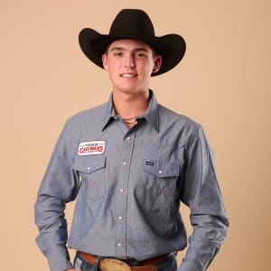 A headshot of Team Cavender's member Luke Coleman.